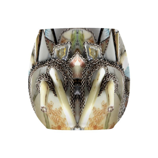 'In The Woods' - Set of Three Glass Tealight Holders (Pack of 3)