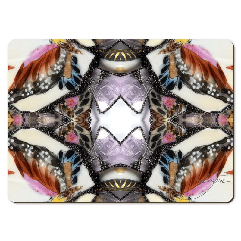 'Social Butterfly' - Kaleidoscope Placemats (Pack of 4 min.)