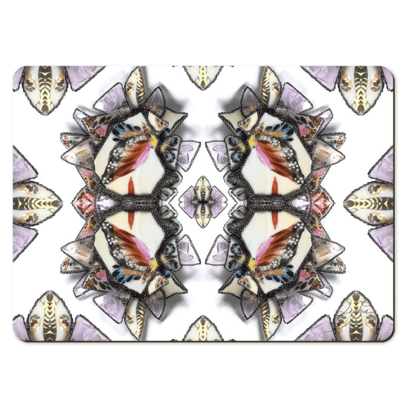 'Social Butterfly' - Kaleidoscope Placemats (Pack of 4 min.)