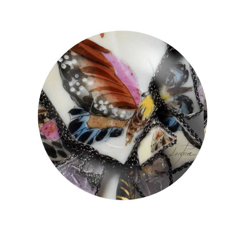 'Social Butterfly' - Cup and Saucer