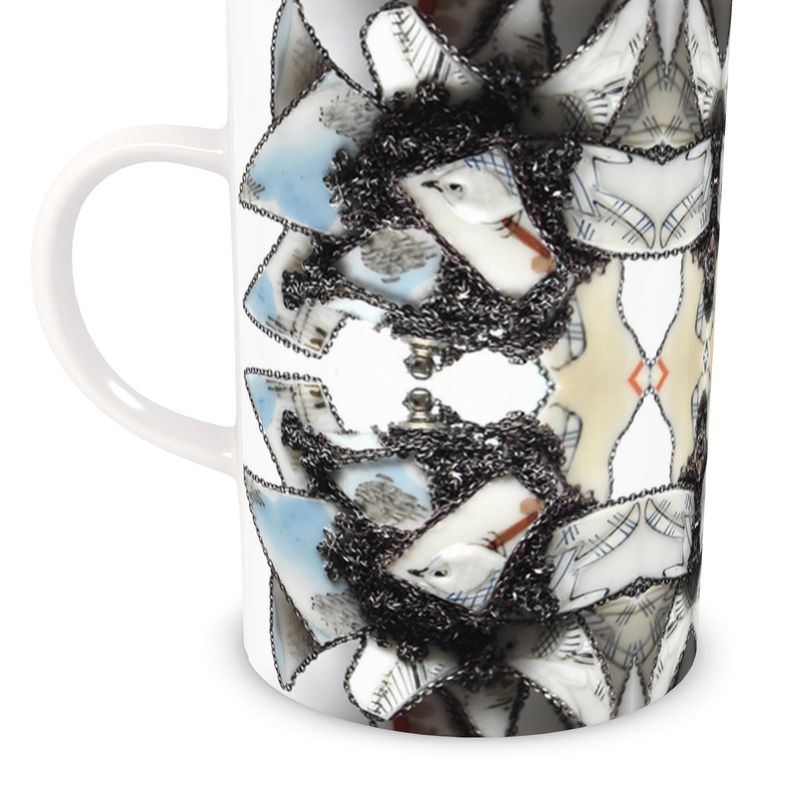 'Santorini' - Bone China Mug