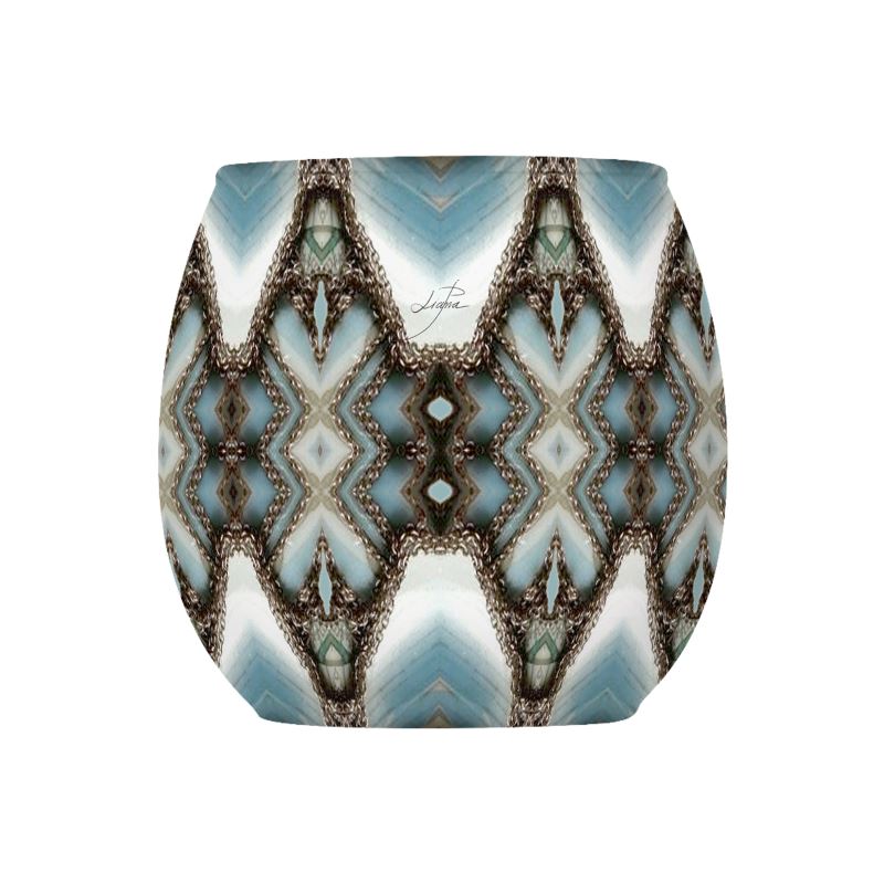 'Embrace' - Large Rhombus Glass Tealight Holders (Pack of 3)