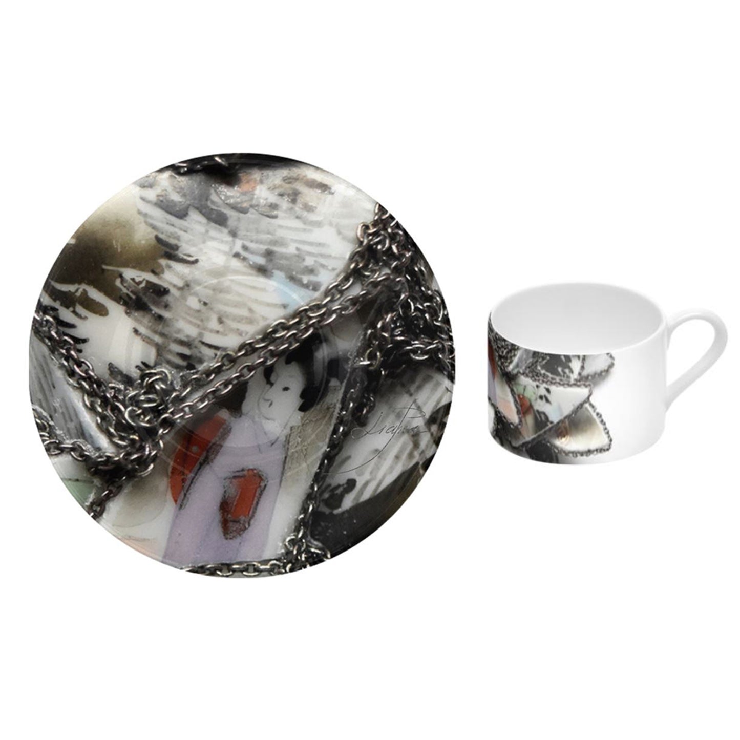 'My Temple' - Cup and Saucer