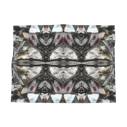 'My Temple' -  Kaleidoscope Fabric Placemats