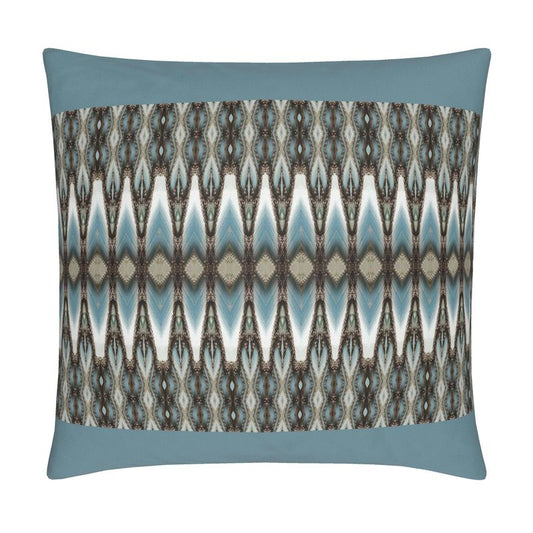 'Embrace' - Panel Cushion Cover in Blue