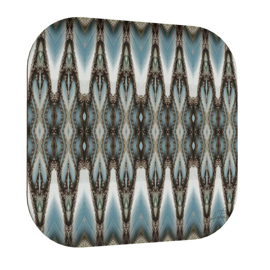 'Embrace' - Large Rhombus Coasters (Pack of 4 min).