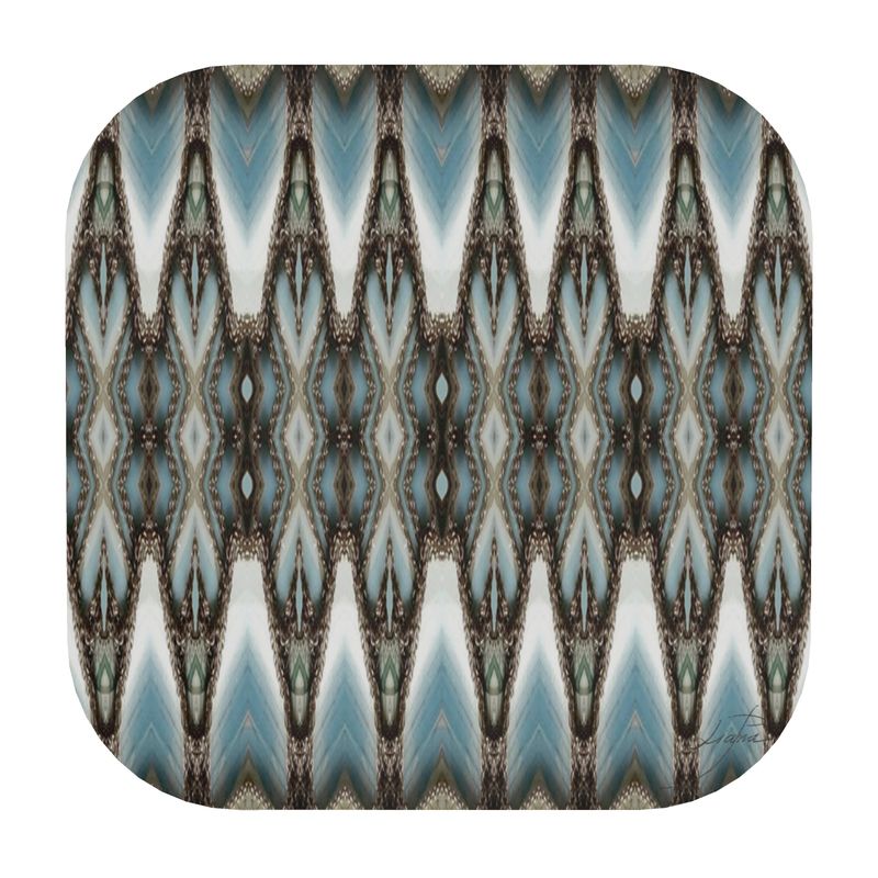 'Embrace' -  Large Rhombus Coasters (Pack of 4 min).