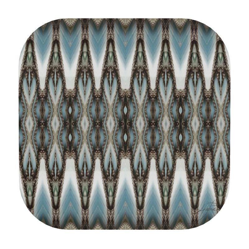 'Embrace' -  Large Rhombus Coasters (Pack of 4 min).