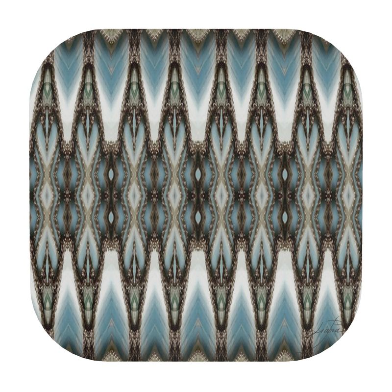 'Embrace' -  Large Rhombus Coasters (Pack of 4 min).