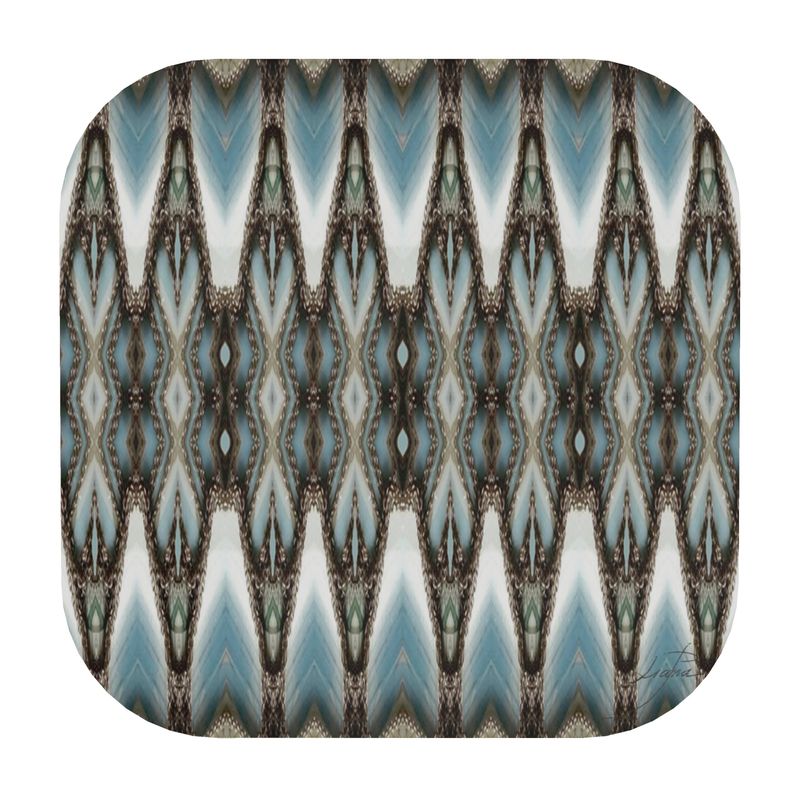 'Embrace' -  Large Rhombus Coasters (Pack of 4 min).