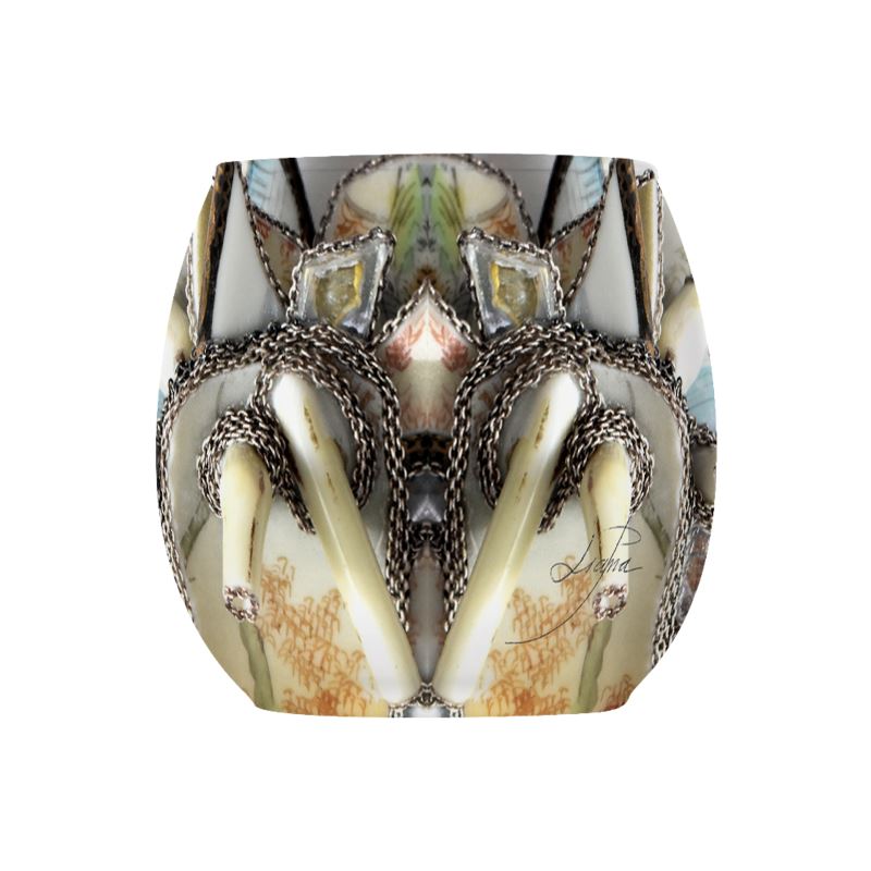 'In The Woods' - Set of Three Glass Tealight Holders (Pack of 3)
