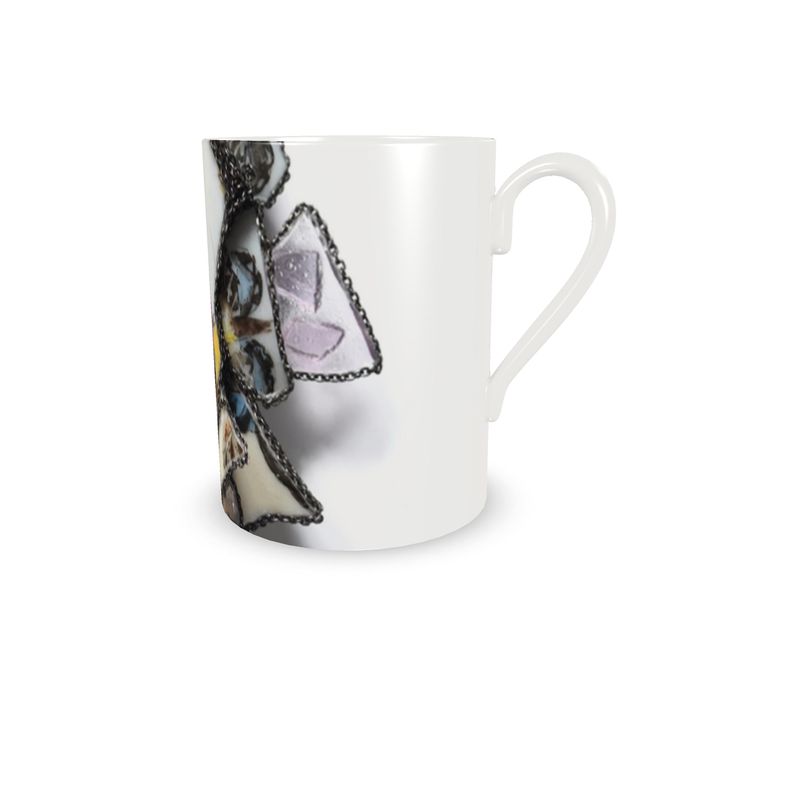 'Social Butterfly' - Cup and Saucer