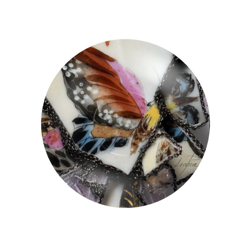 'Social Butterfly' - Cup and Saucer