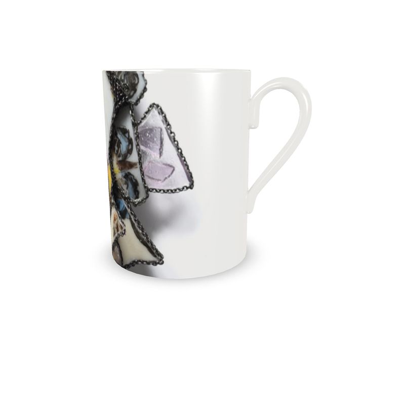 'Social Butterfly' - Cup and Saucer