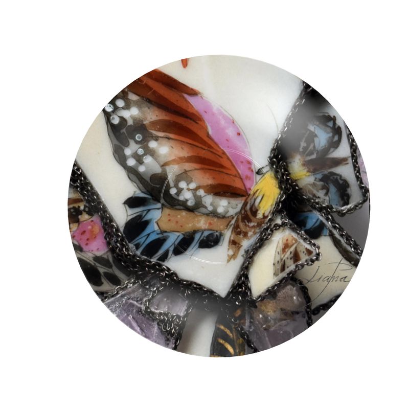 'Social Butterfly' - Cup and Saucer
