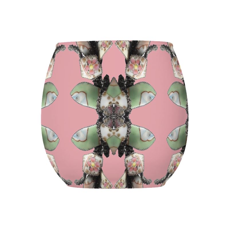 'Blossoms' - Trellis Glass Tealight Holders  in Candy Pink (Pack of 3)