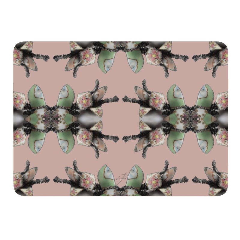 'Blossoms' - Trellis Placemats in Powder Pink (Pack of 4 min.)