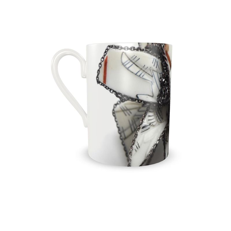 'Santorini' - Small Espresso Cup and Saucer