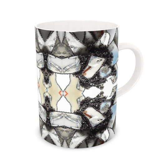 'Santorini' - Bone China Mug