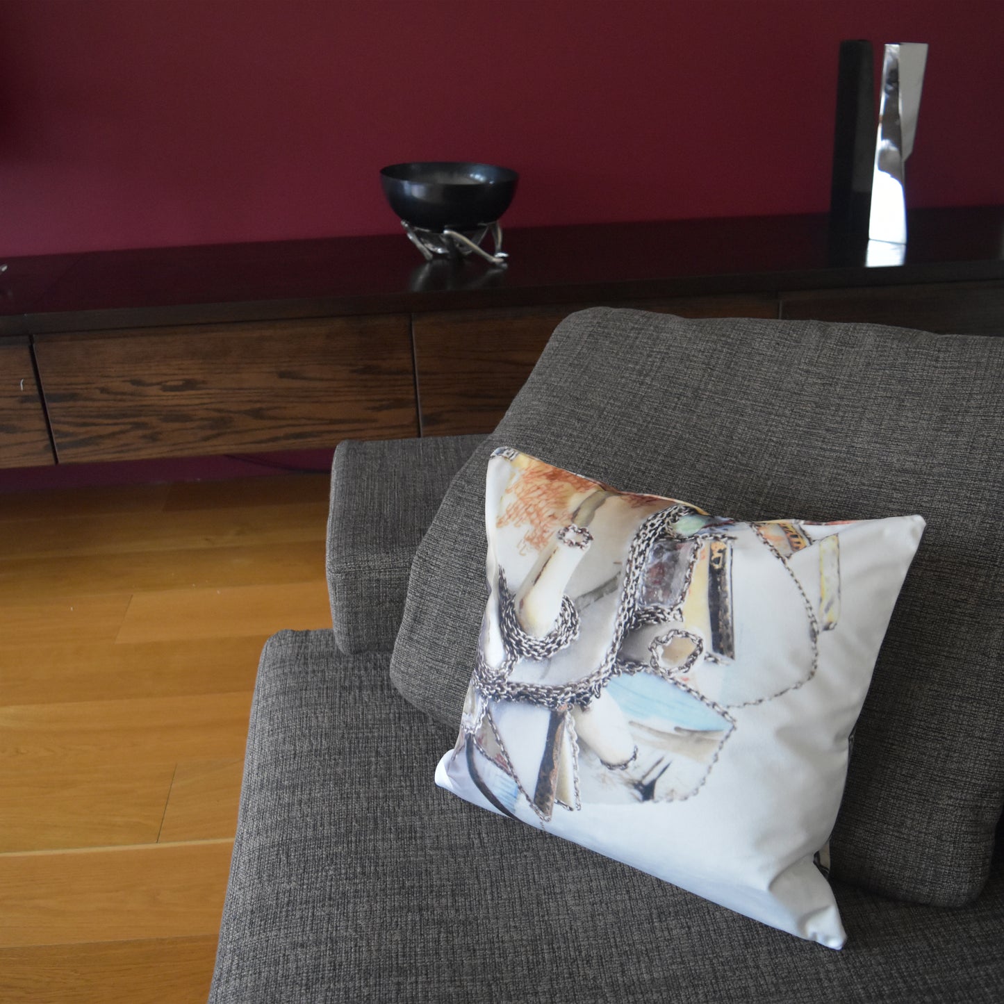 'In The Woods' - Square Cushion
