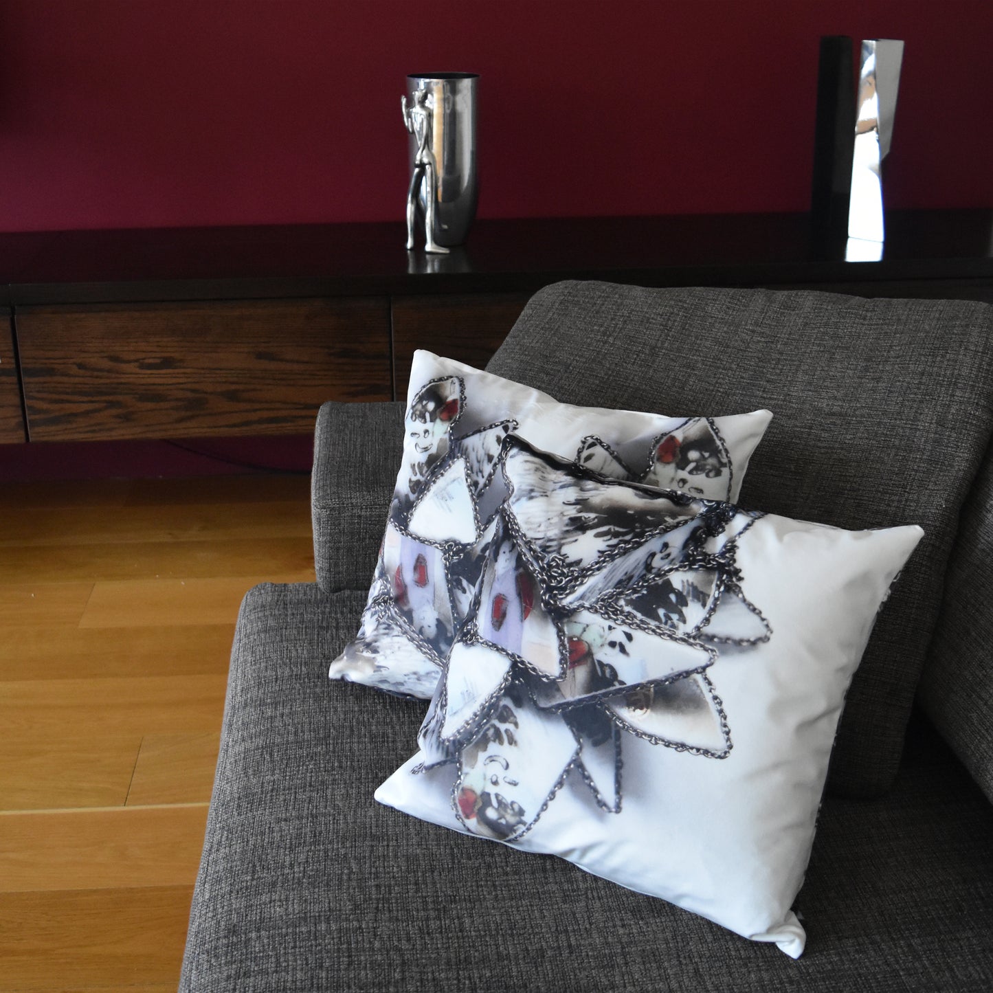 'My Temple' - Square Cushion
